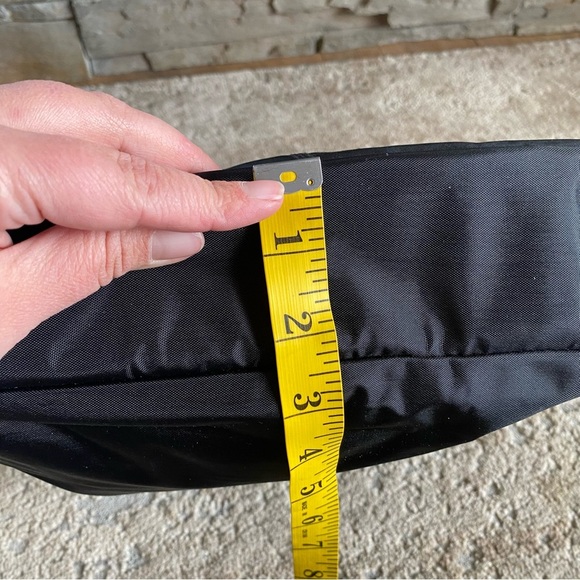 Travelon Anti Theft Signature 3 Compartment Crossbody Large Black Handbag Purse - Picture 12 of 14